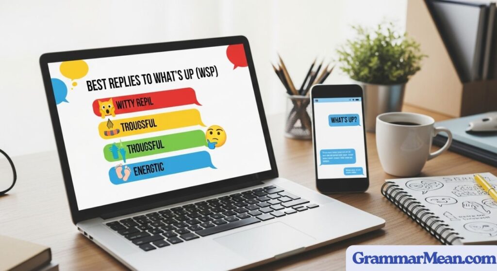 Best Replies to What’s Up (WSP)