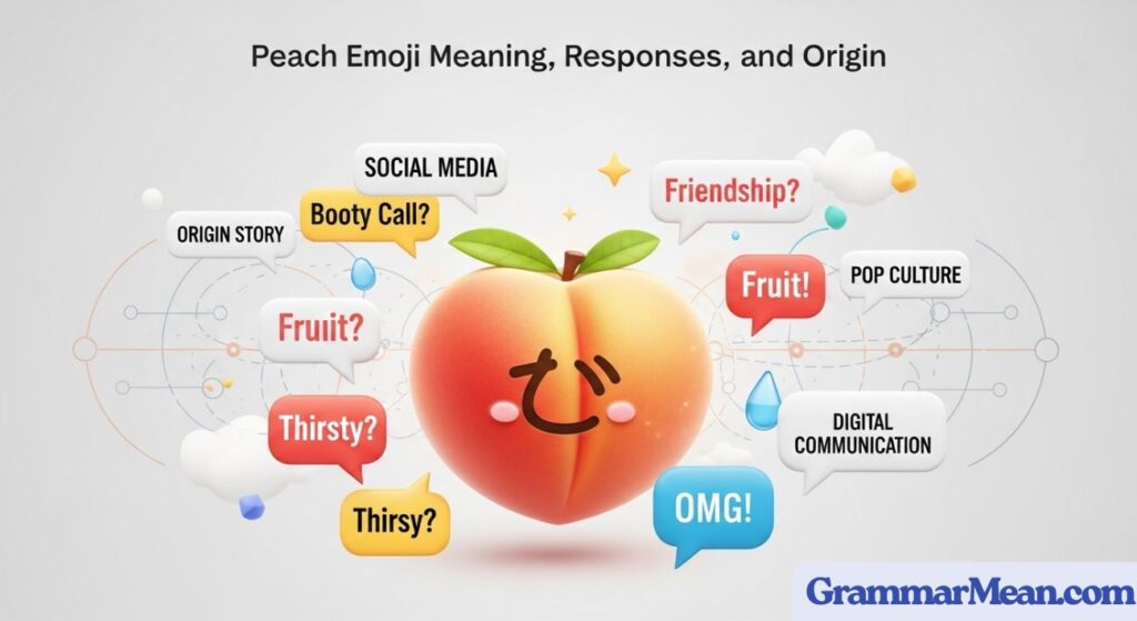 Peach Emoji Meaning
