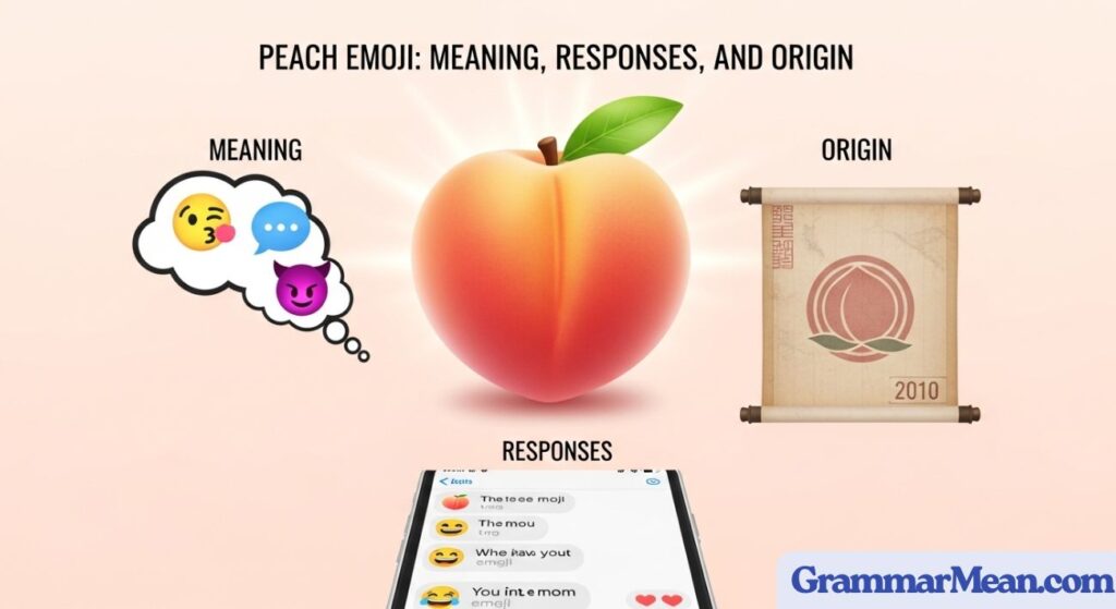 Peach Emoji Meaning