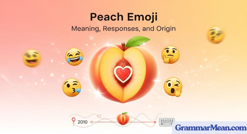 Peach Emoji Meaning