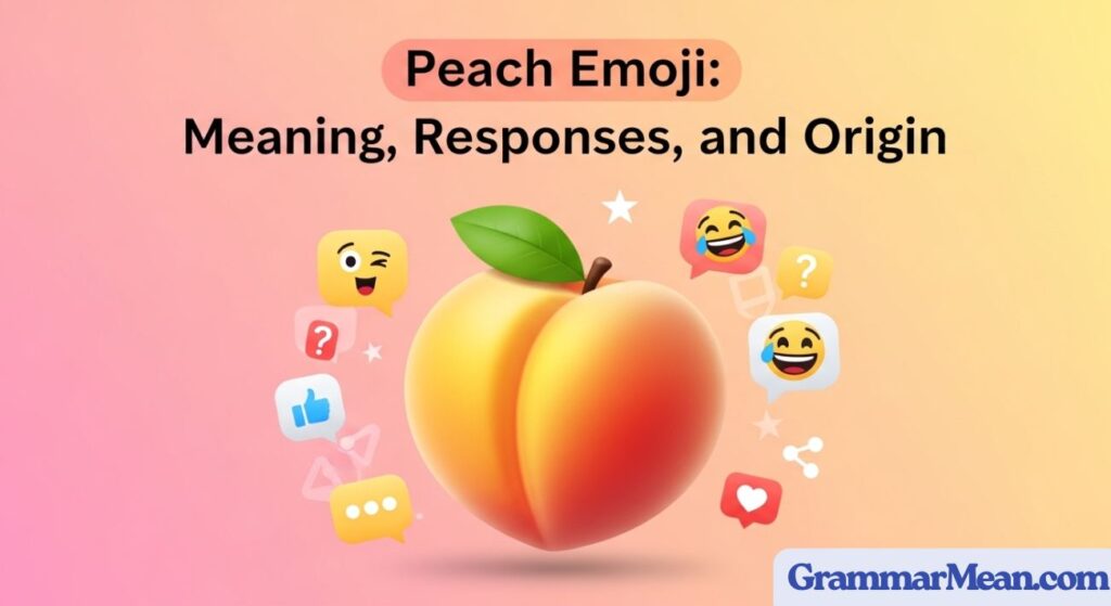 Peach Emoji Meaning
