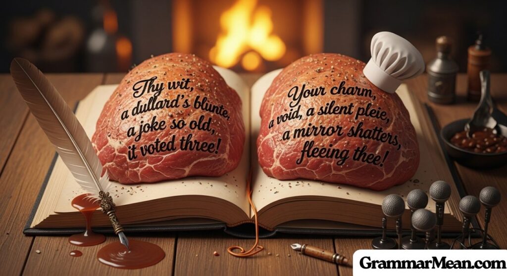 Perfect Roasts That Hurt and Rhyme