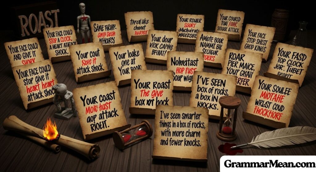 Perfect Roasts That Hurt and Rhyme