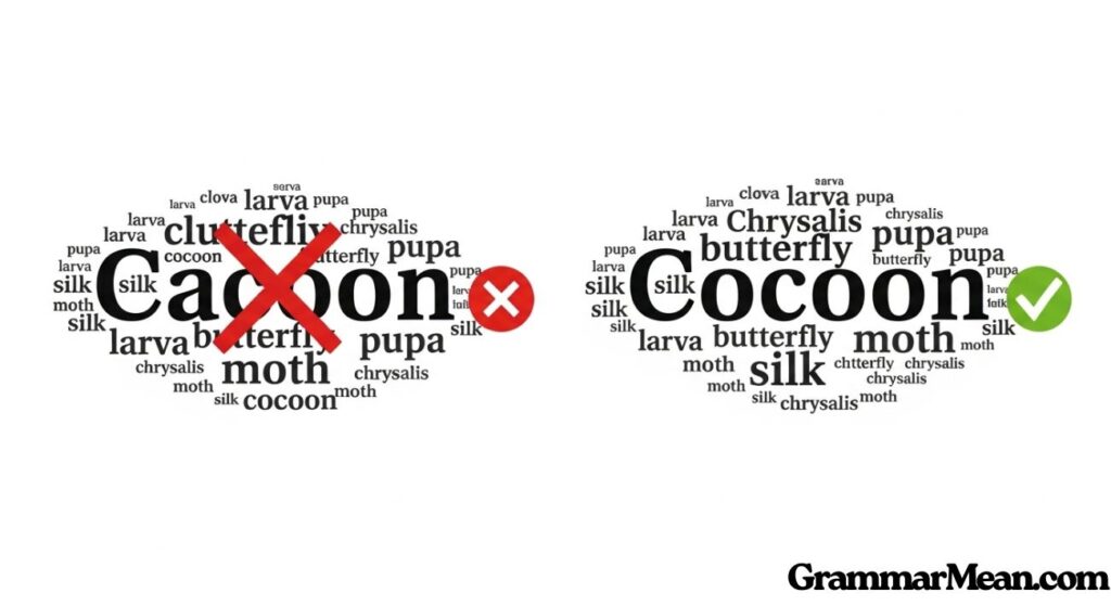 Cacoon or Cocoon: Which Spelling is Correct?