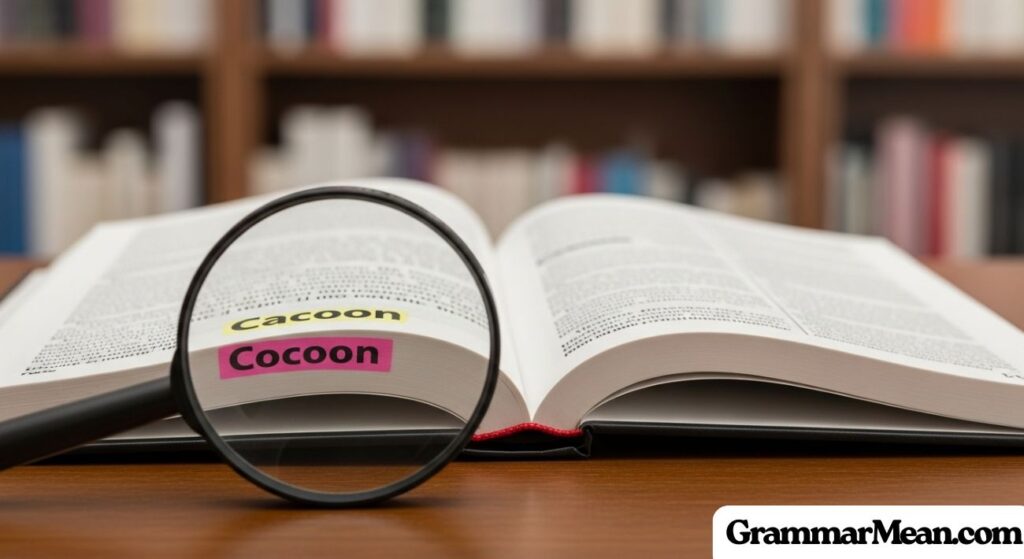 Cacoon or Cocoon: Which Spelling is Correct?