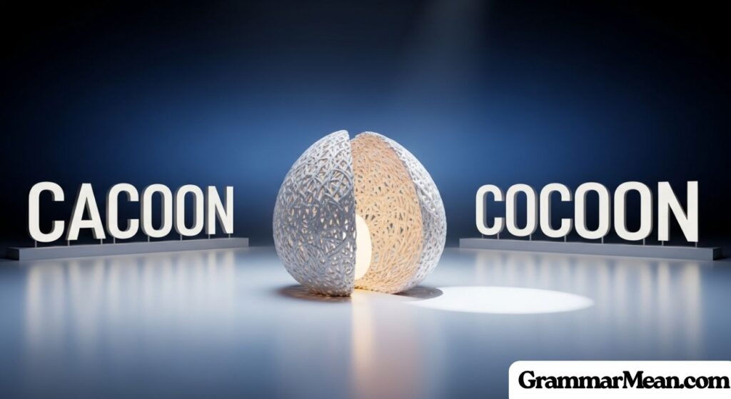 Cacoon or Cocoon: Which Spelling is Correct?