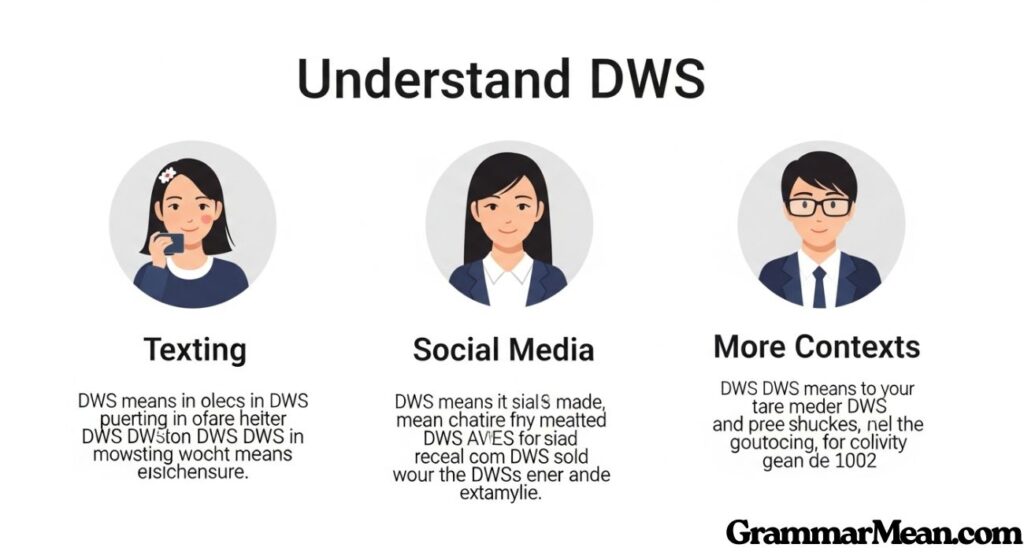 DWS Meaning In Text