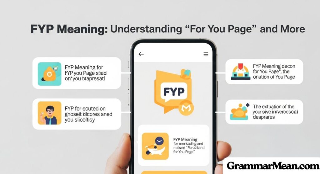 FYP Meaning: Understanding “For You Page” and More