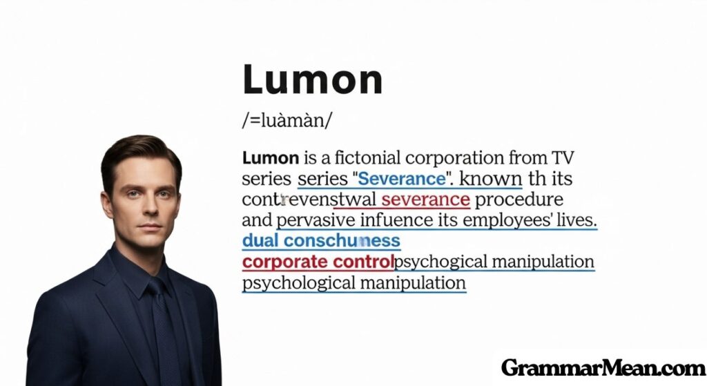 Lumon Definition and Meaning