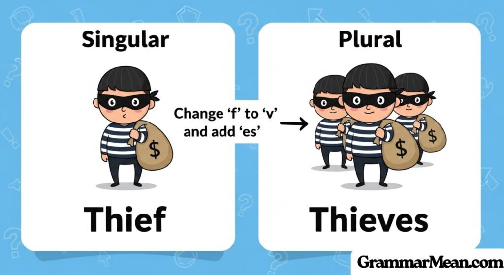 Plural Form of Thief
