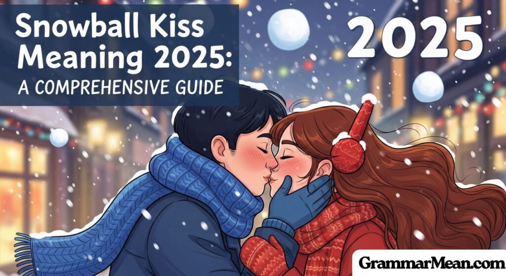 What Is A Snowball Kiss Meaning