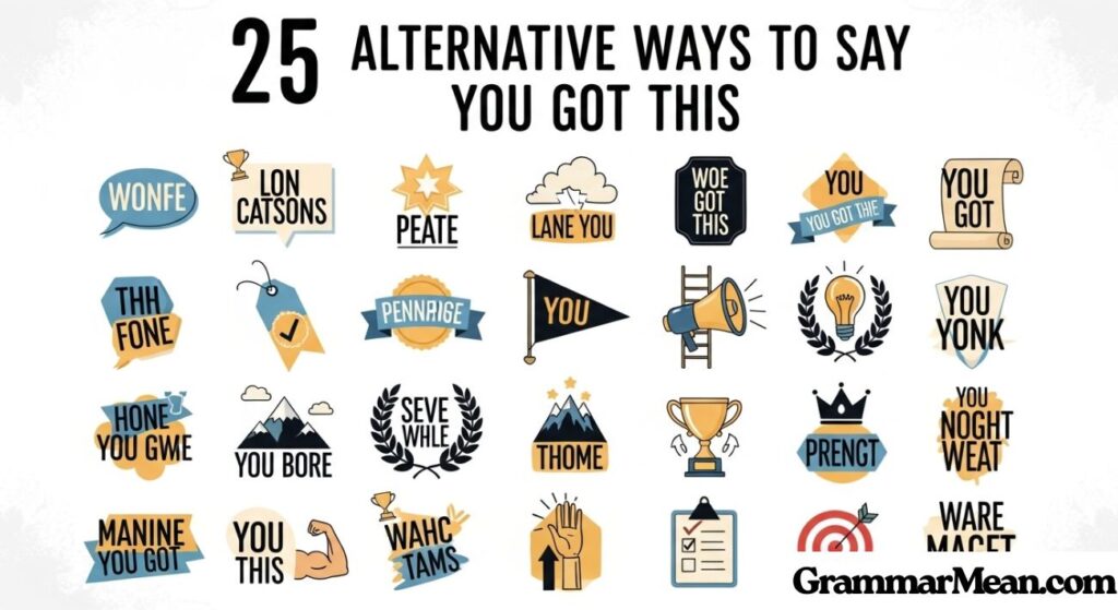 Alternative Another Ways to Say You Got ThisAlternative Another Ways to Say You Got This