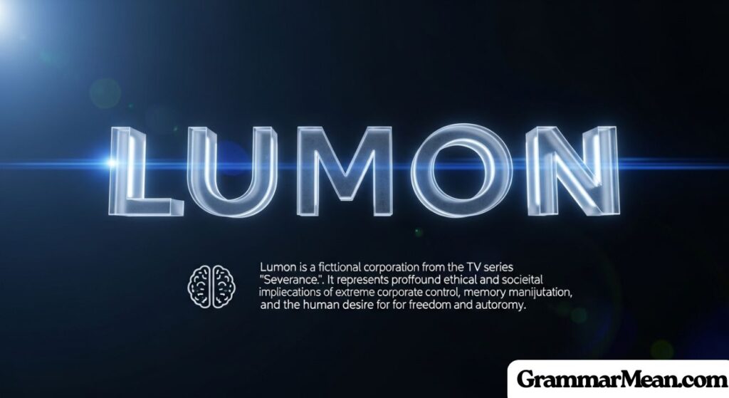 Lumon Definition and Meaning