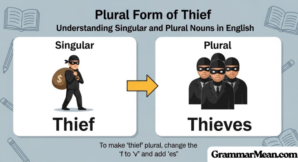 Plural Form of Thief
