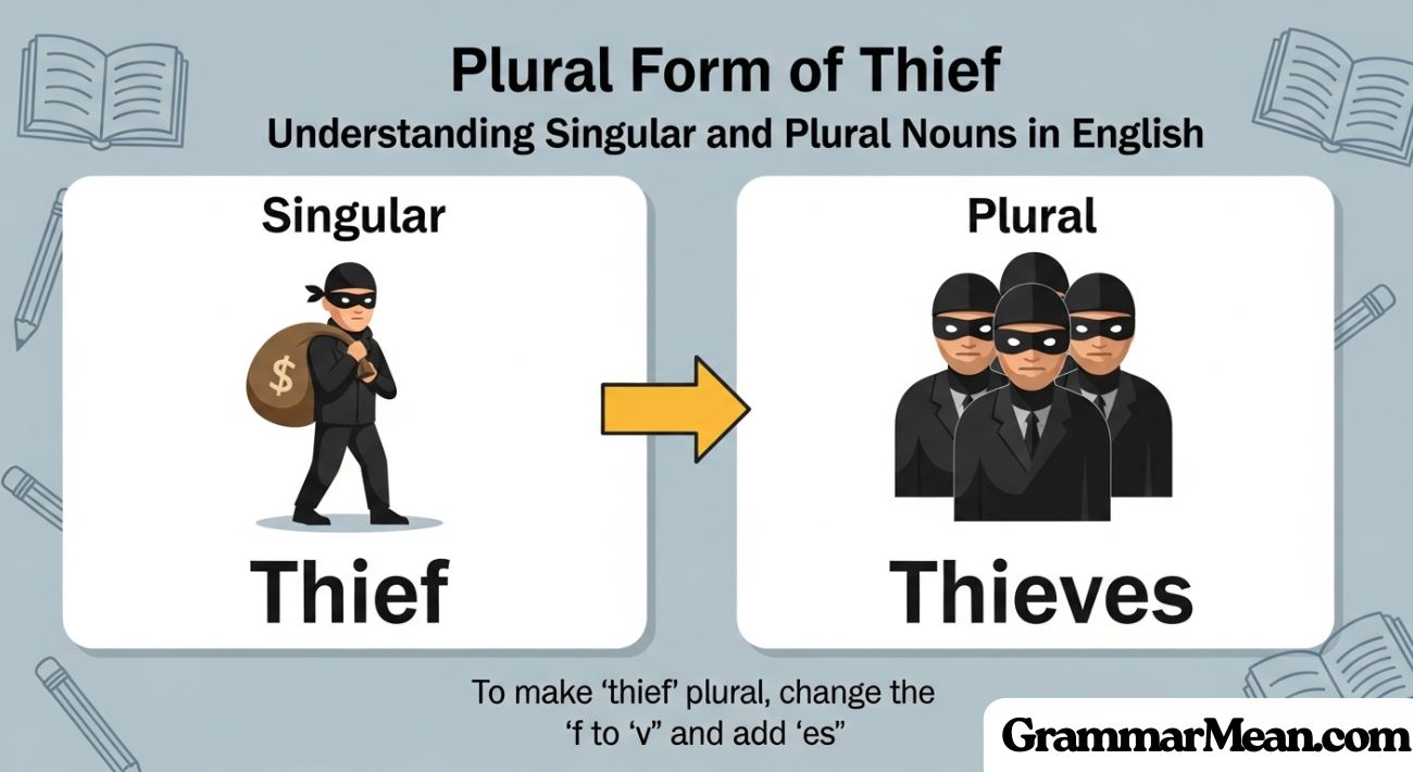 Plural Form of Thief