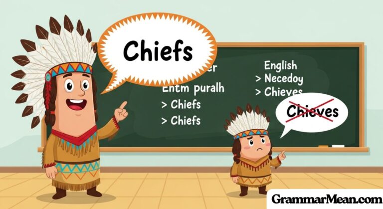 What is the Plural of Chief? Chiefs or Chieves?