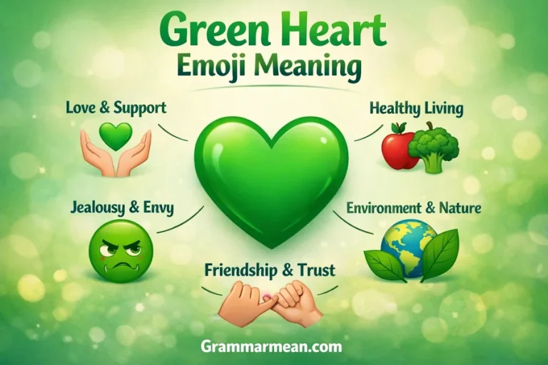 Green Heart Emoji Meaning