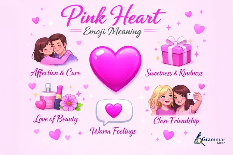 pink heart emoji meaning