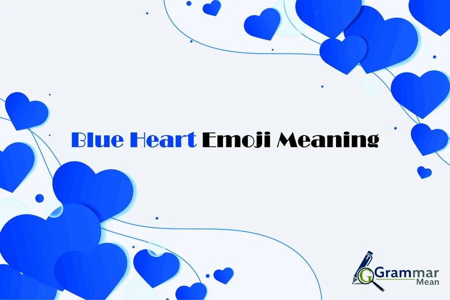 blue heart emoji