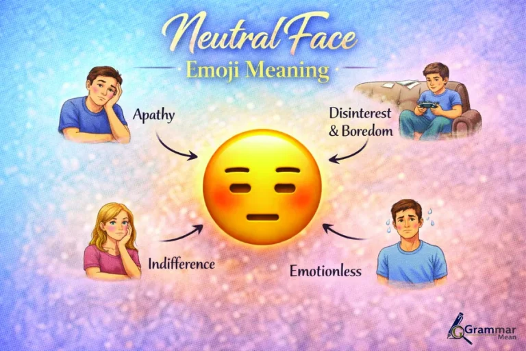 neutral face emoji meaning