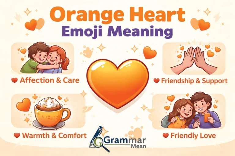 orange heart emoji meaning