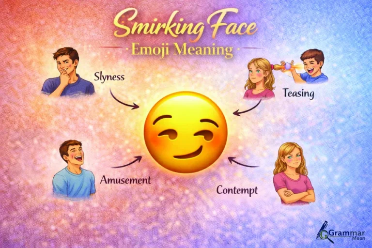 smirking face emoji meaning