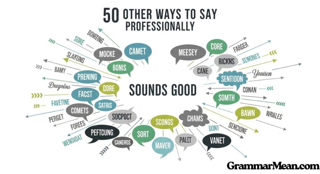 Sounds Good Synonym Professionally