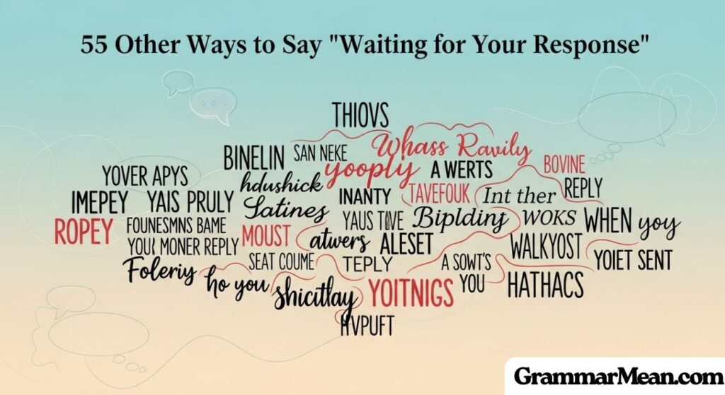 Waiting for Your Response