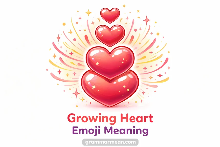 Growing Heart Emoji Meaning 
