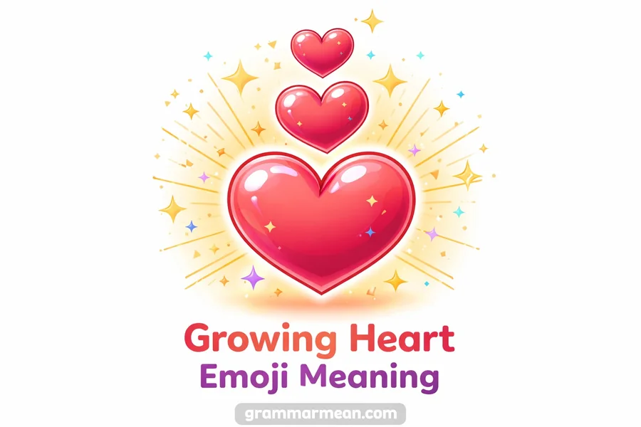 Growing Heart Emoji Meaning