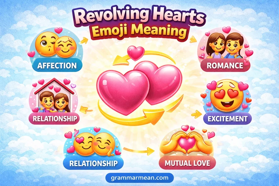 Revolving Hearts Emoji Meaning