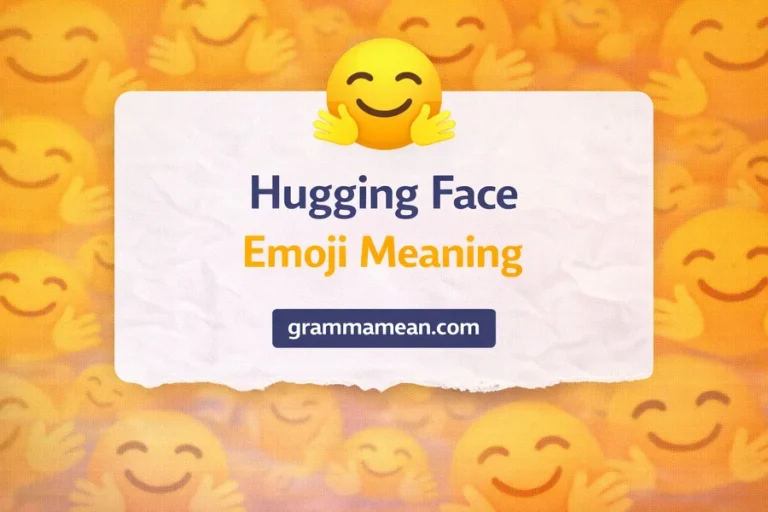 Hugging Face Emoji Meaning