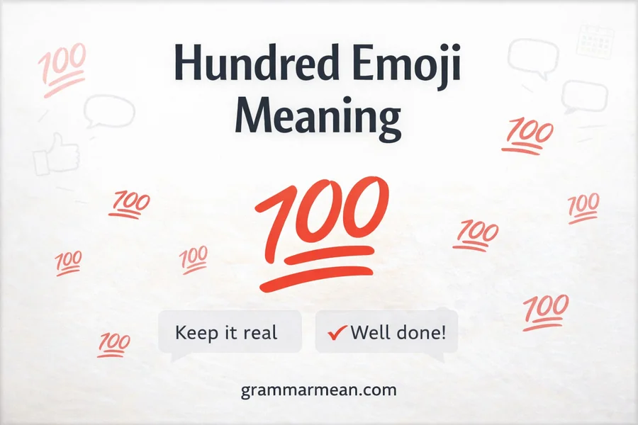 Hundred Emoji Meaning