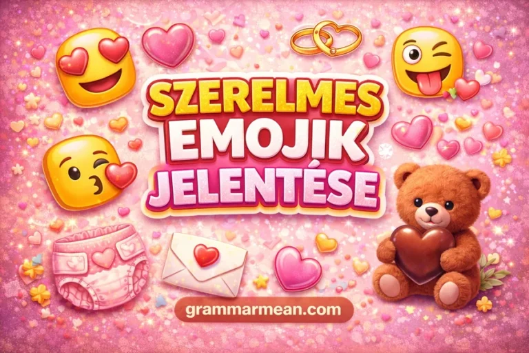 Szerelmes Emojik Jelentése