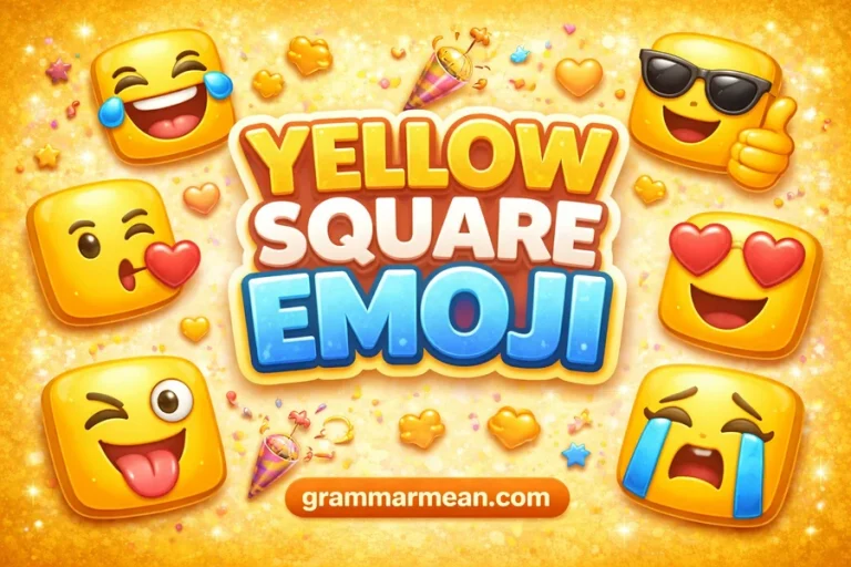 Yellow Square Emoji