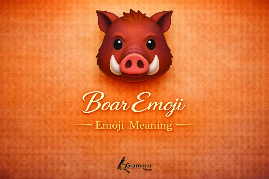 boar emoji