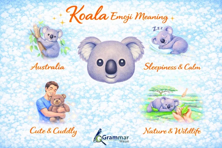 koala emoji meaning