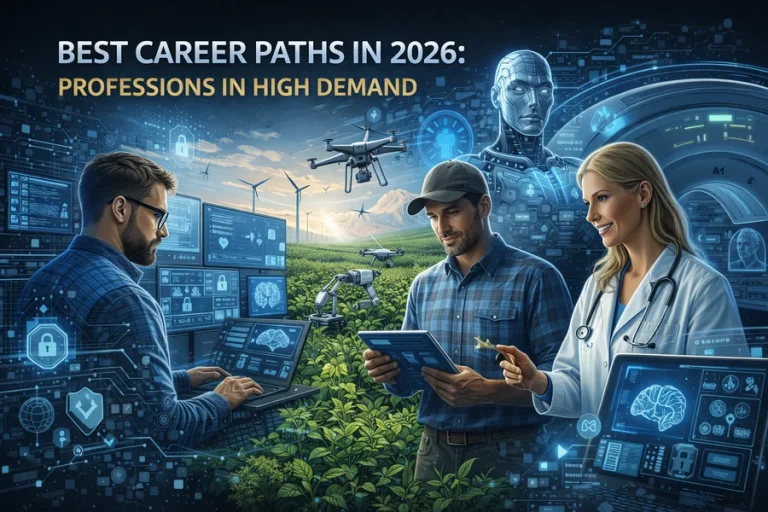 Best Career Paths in 2026: Professions in High Demand