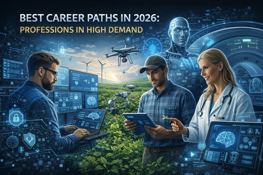 Best Career Paths in 2026: Professions in High Demand