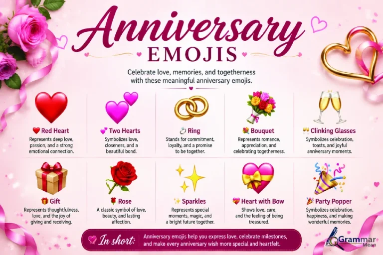 anniversary emojis