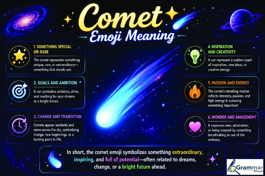 comet emoji meaning