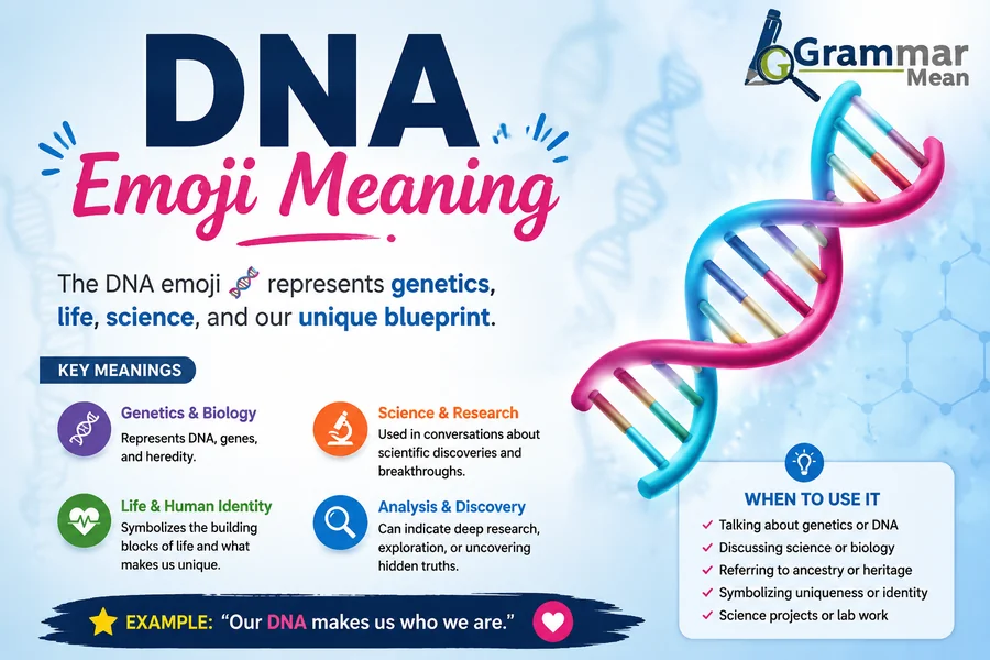 dna emoji meanings