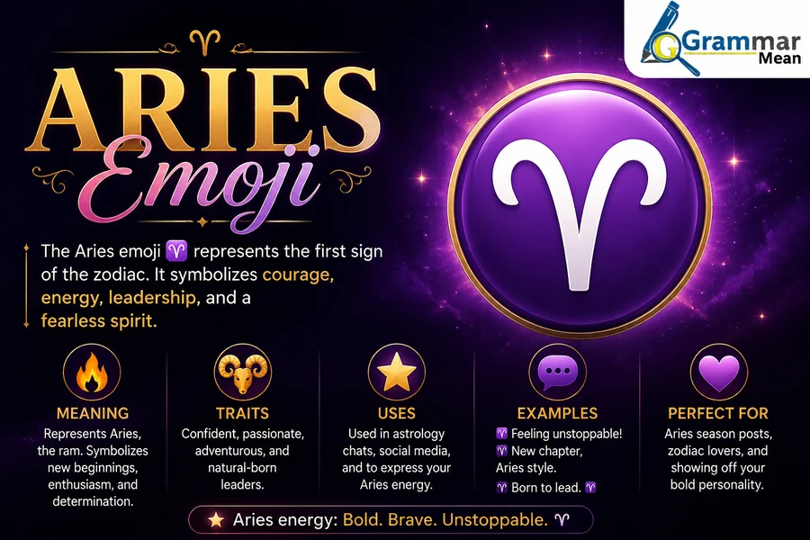 aries emojis