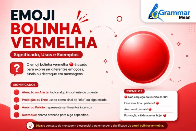 emoji bolinha vermelha