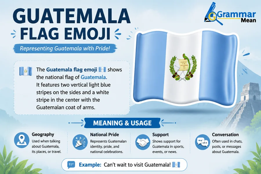 guatemala flag emoji meaning