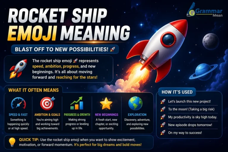 rocket ship emoji meaning
