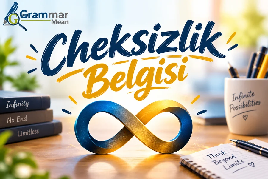 cheksizlik belgisi emoji