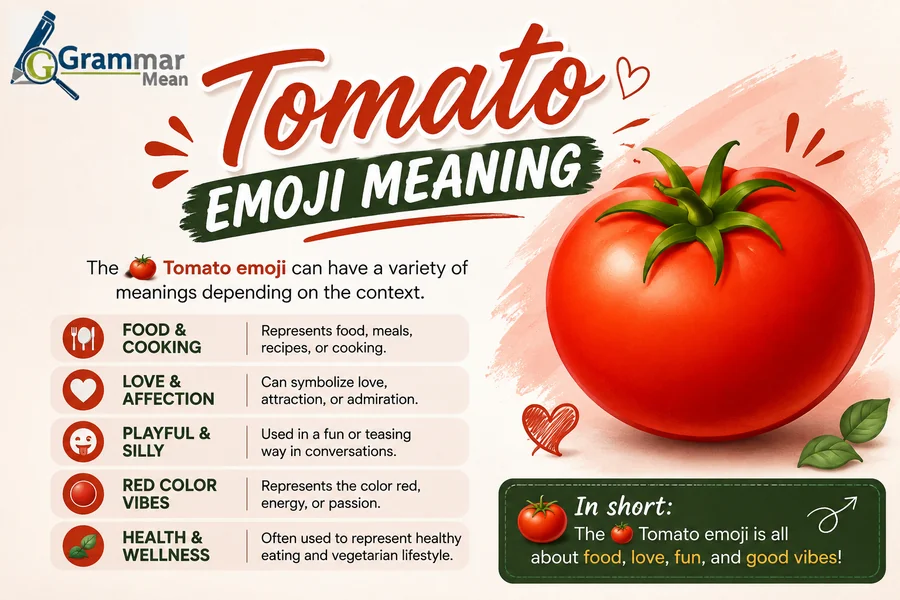 tomato emoji meaning