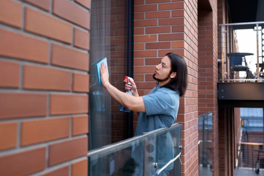 Clean Building Windows